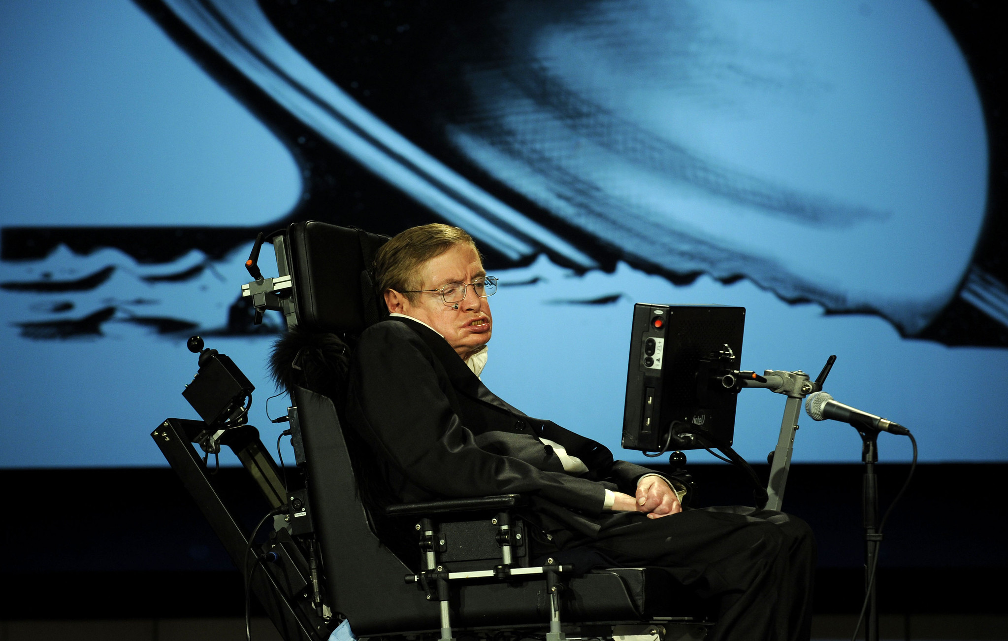 Stephen Hawking. NASA. CC BY-NC-ND 2.0