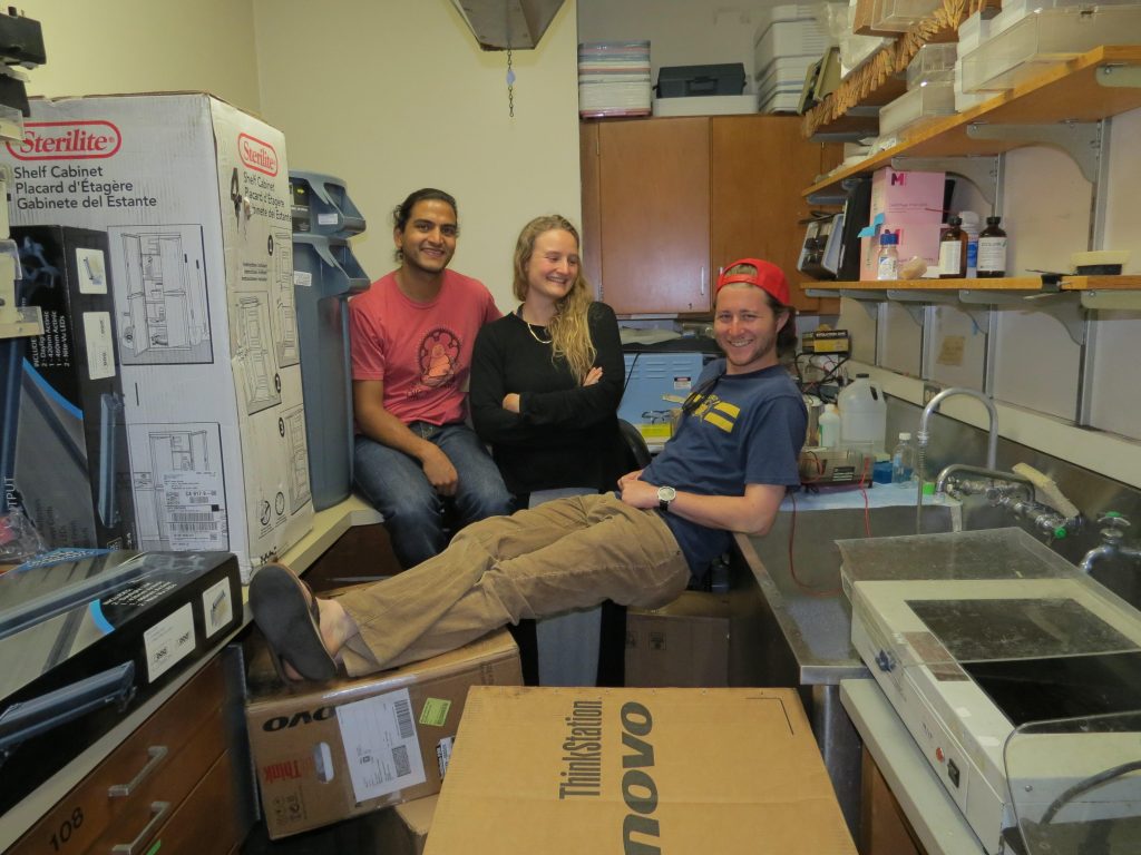 Ravi Nath, Claire Bedbrook and Michael Abrams.
Photo: John A De Modena