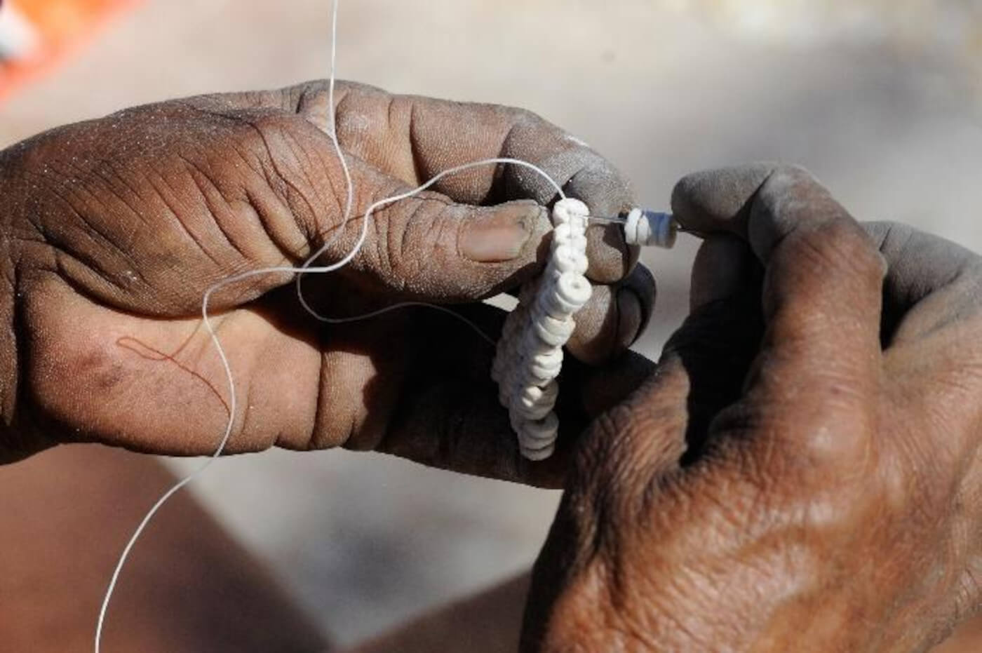 Example of modern day African beadwork. Pic courtesy Jennifer Miller