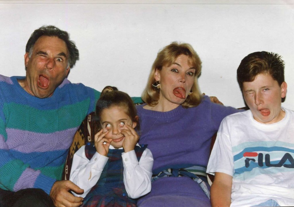 (From left) Paul Ekman, daughter Eve wife and psychologist Mary Ann Mason, and stepson Tom Ekman. 