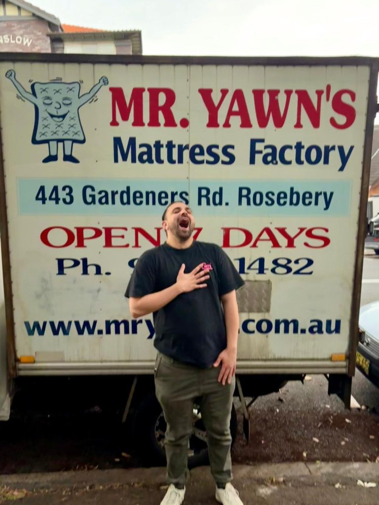 Adam Martinac works to live the dream. Photo courtesy Adam Martinac